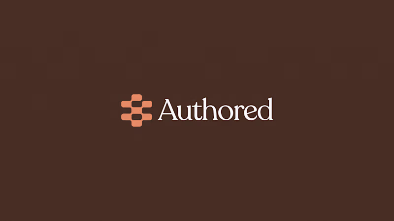 Cover image for Authored - Brand Identity