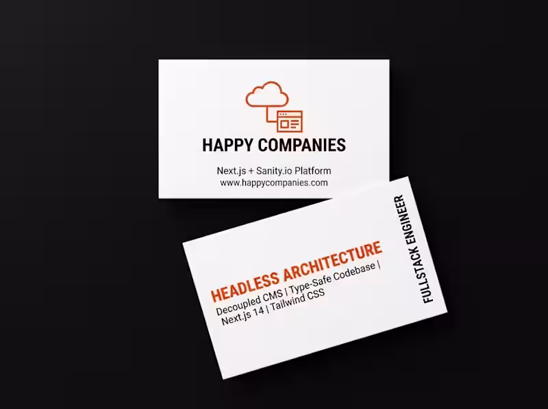 Cover image for Web Platform for HappyCompanies with Headless CMS + Nextjs