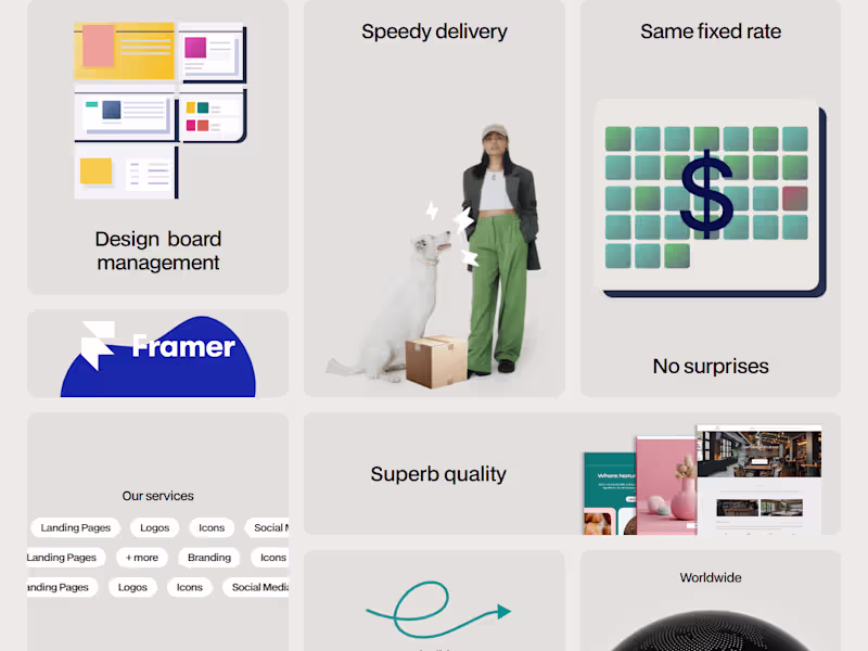 Cover image for Framer Website Creation