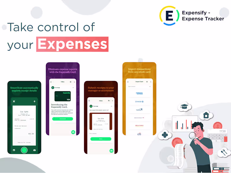 Cover image for 1M+ Downloads. AI Powered Expensify app