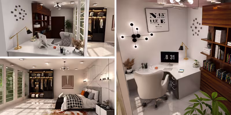Cover image for The Executive Marble Retreat

Modern Bedroom