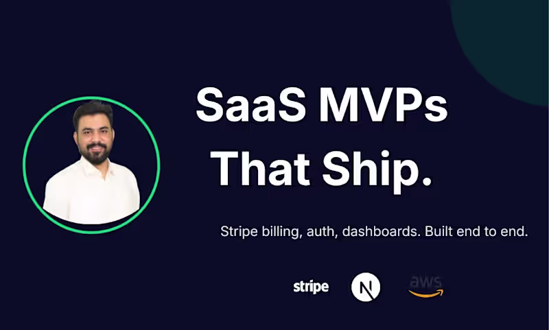 Cover image for SaaS + Custom Features - Full Build with Admin Panel