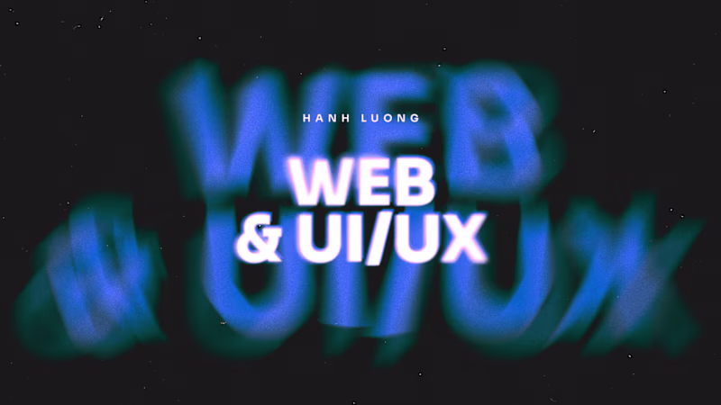 Cover image for Web & UI/UX Design