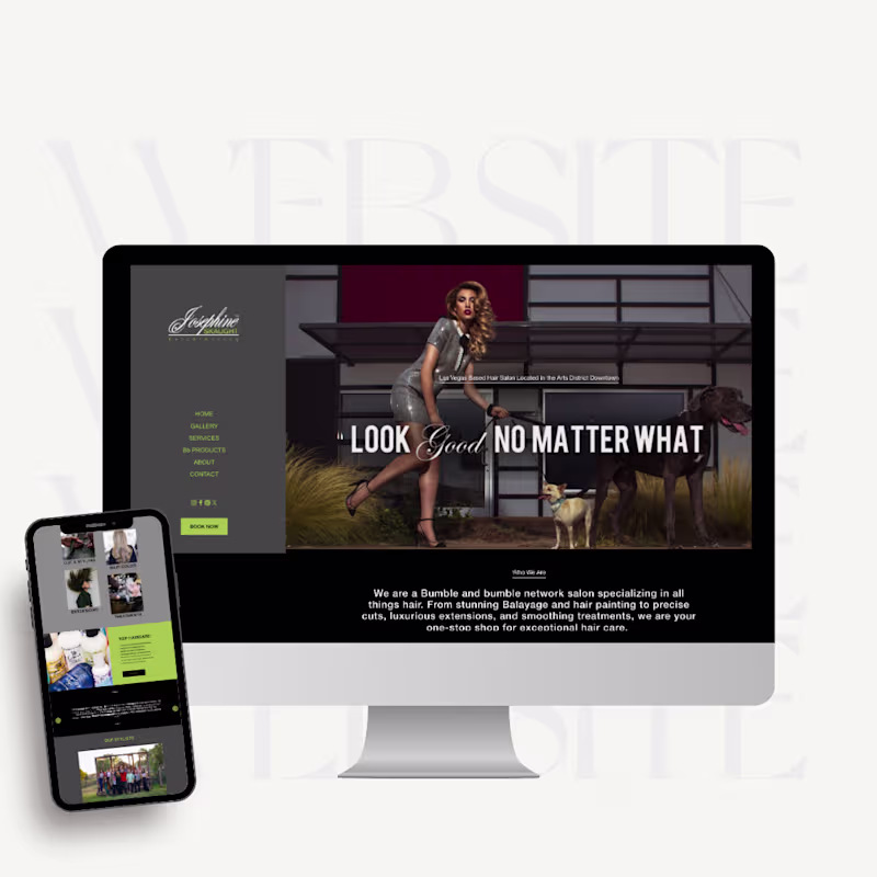Cover image for Website Design | Josephine Skaught Salon
