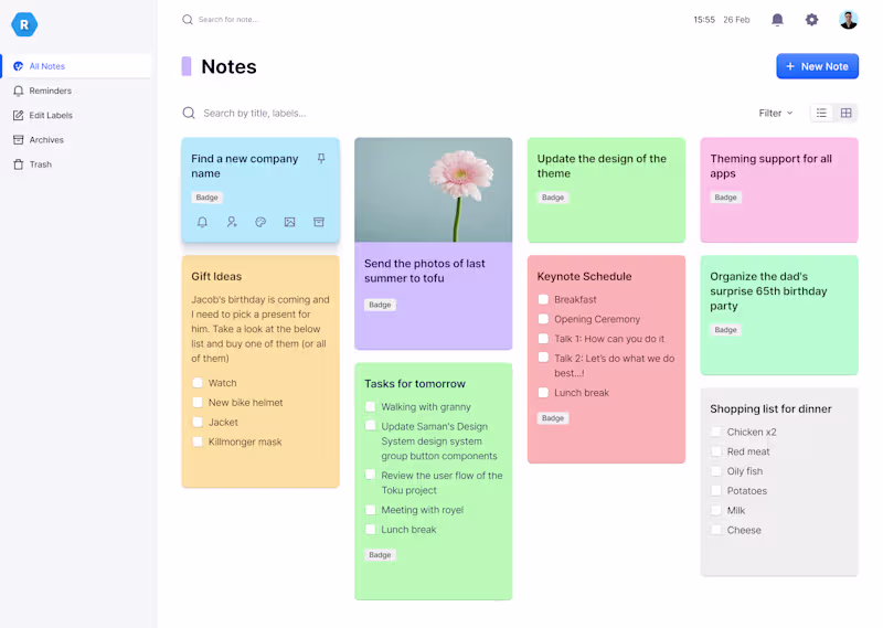Cover image for Design System for SaaS Dashboard
