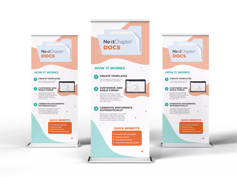 Cover image for NextChapter - Retractable Banner