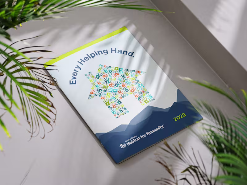 Cover image for Print & Digital Design: Habitat for Humanity 2022 Impact Report