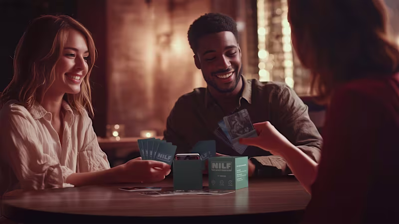 Cover image for Naughty Card Game - NILF