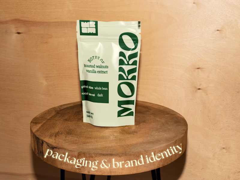 Cover image for MOKKO- Coffee Brand Identity