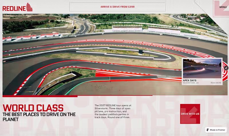 Cover image for Building a sports/event website template