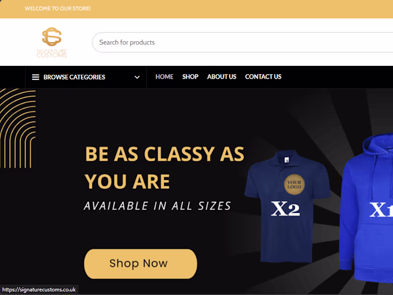 Cover image for signaturecustoms – Signature Customs