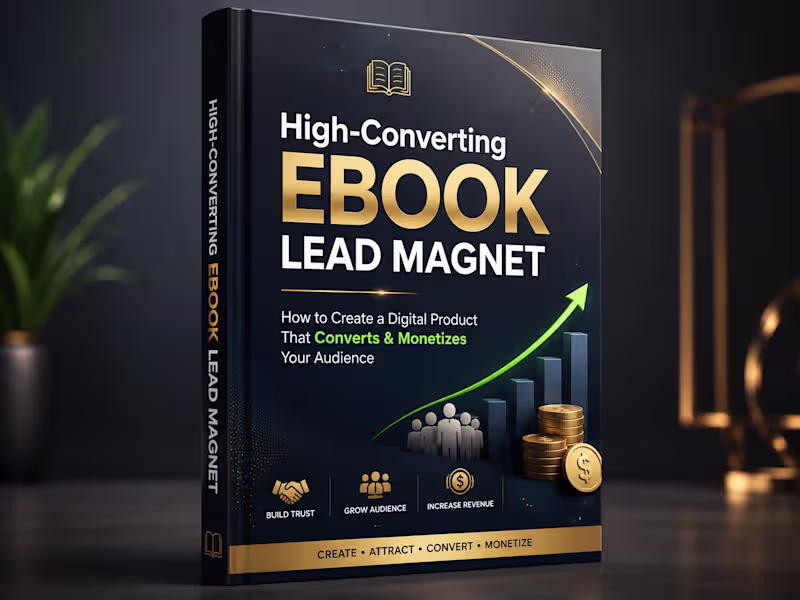 Cover image for Professional Ebook Design to Boost Your Lead Generation