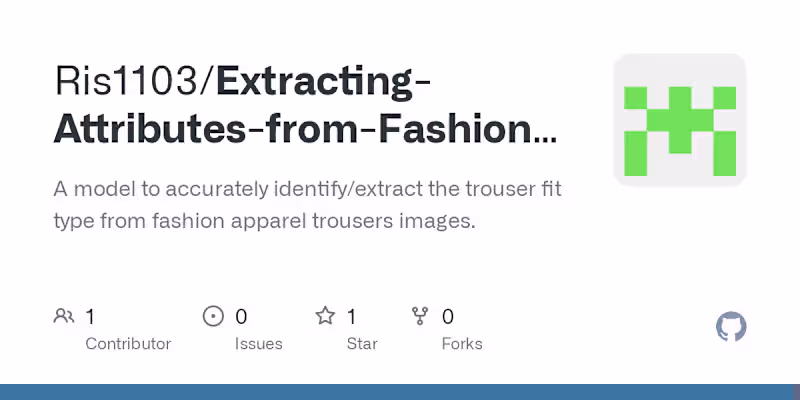 Cover image for Ris1103/Extracting-Attributes-from-Fashion-Images