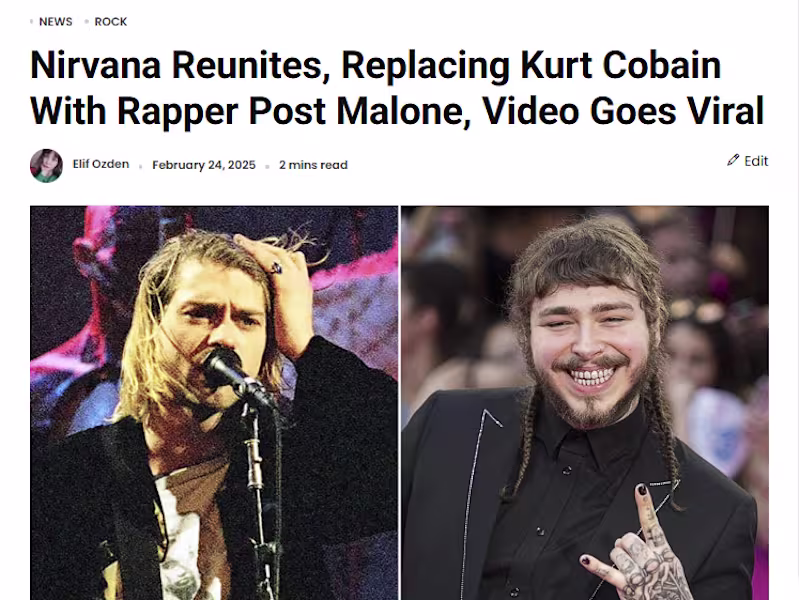 Cover image for RockCelebrities.net Writer and Editor
