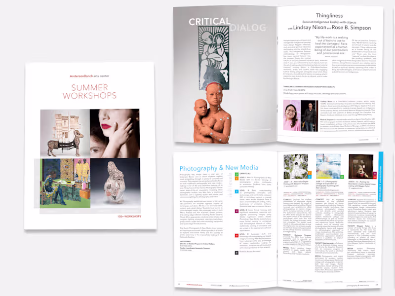 Cover image for Innovative Visual Design for Aspen Arts Organization