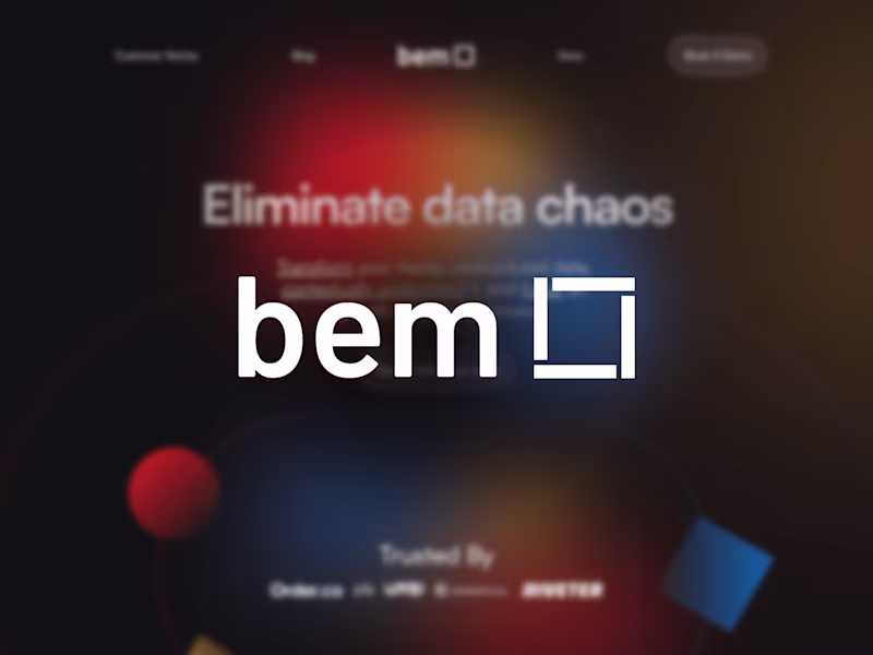 Cover image for bem | Software Engineering