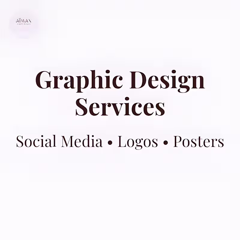 Cover image for Visual design for social media, print ads, and brand growth.