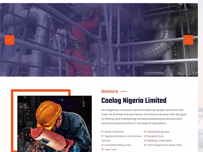Cover image for COELOG – Oil & Gas Firm