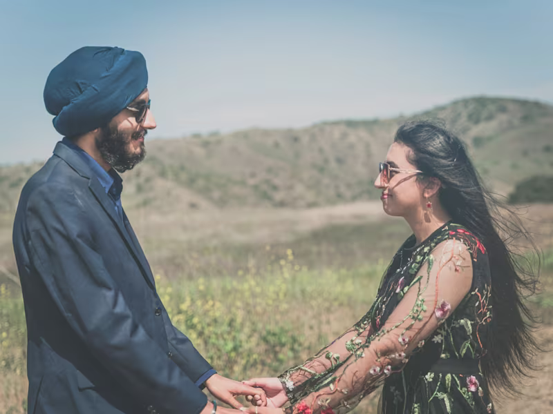Cover image for Raj + Sahej Engagement — Reilly Ho
