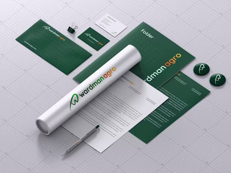 Cover image for Brand Identity Design - WARDMAN AGRO