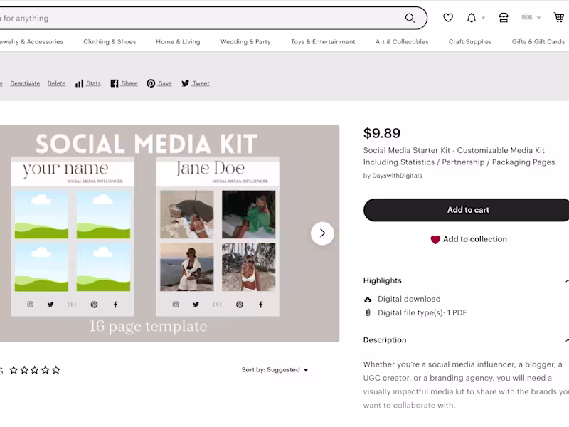 Cover image for Product Posting Writing