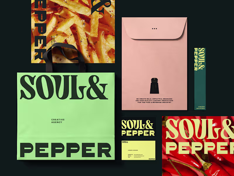 Cover image for Soul & Pepper / Branding