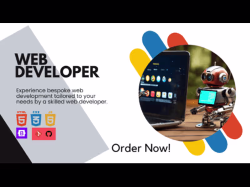 Cover image for I will create websites with the integration with AI Chatbot