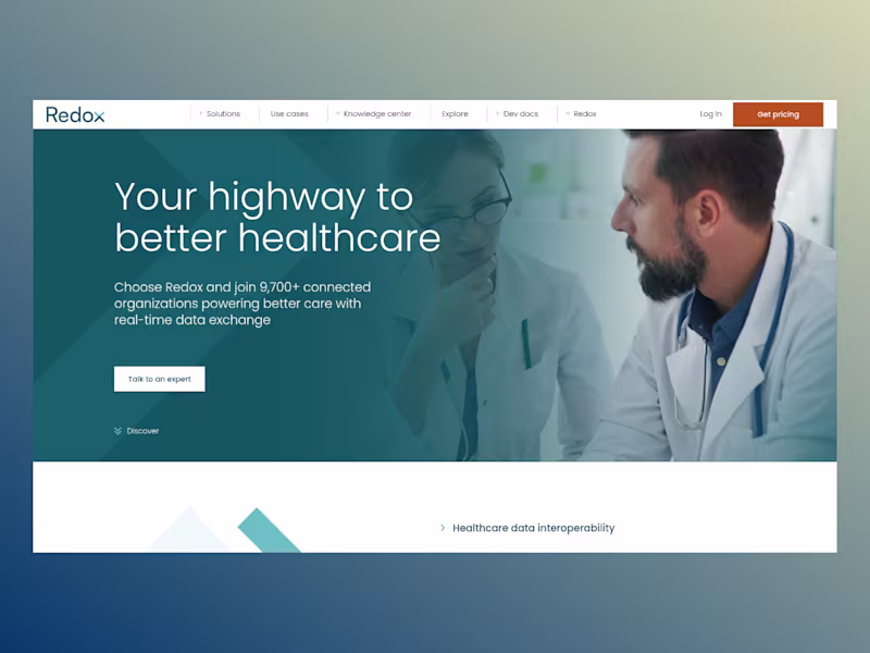 Cover image for Custom Web Development for Healthcare Tech Startup
