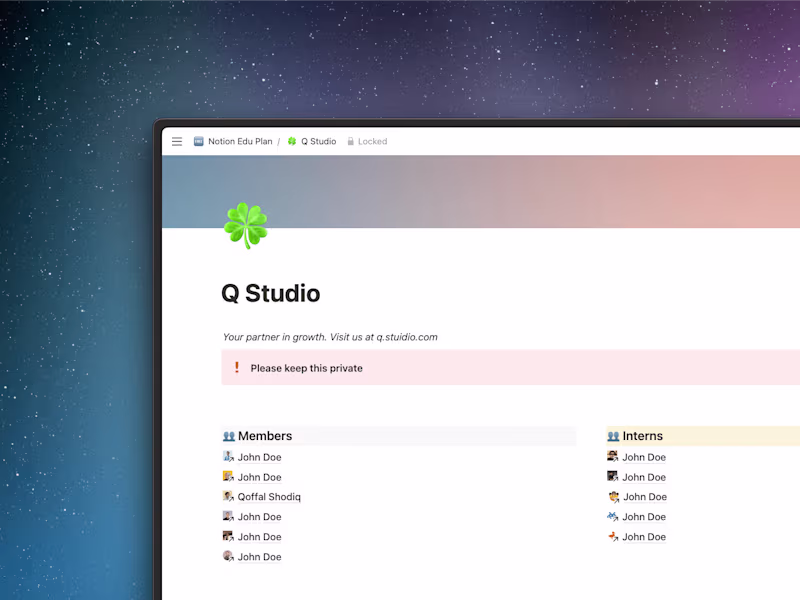 Cover image for Notion: Business Operating System