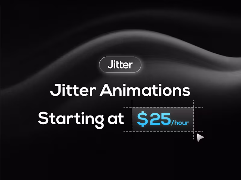 Cover image for Jitter Motion Graphic & Animation Creation