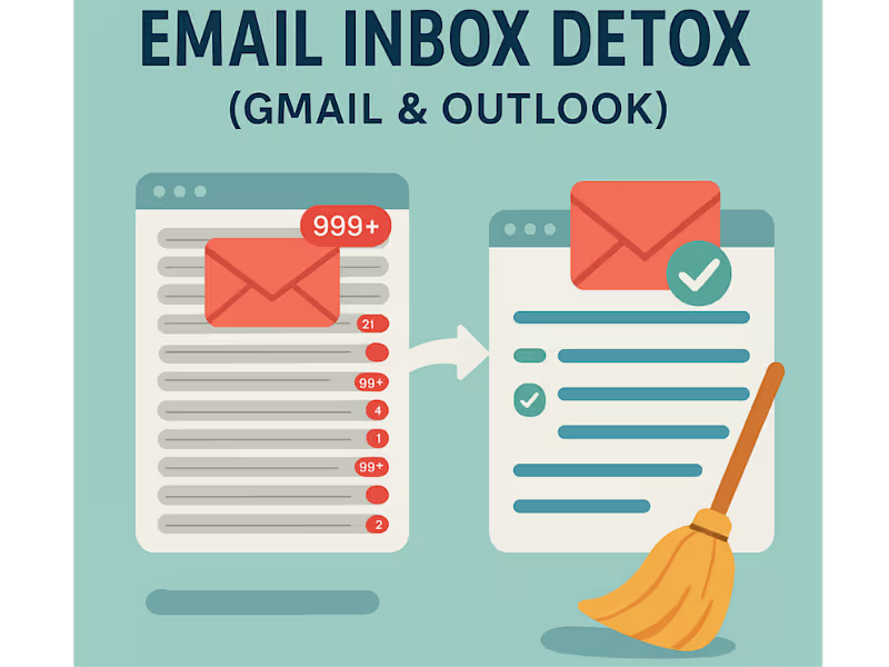 Cover image for Email Inbox Detox (Gmail & Outlook)