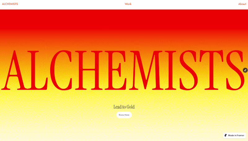 Cover image for Alchemists - Design for a V.C. firm