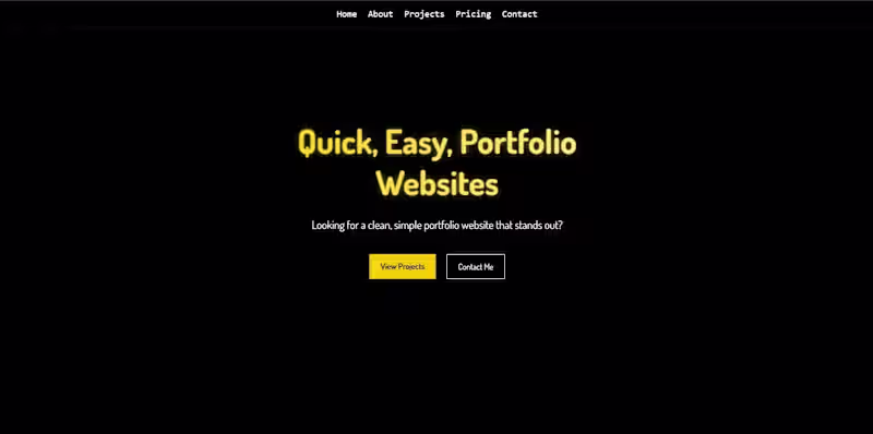 Cover image for Personal Portfolio Website