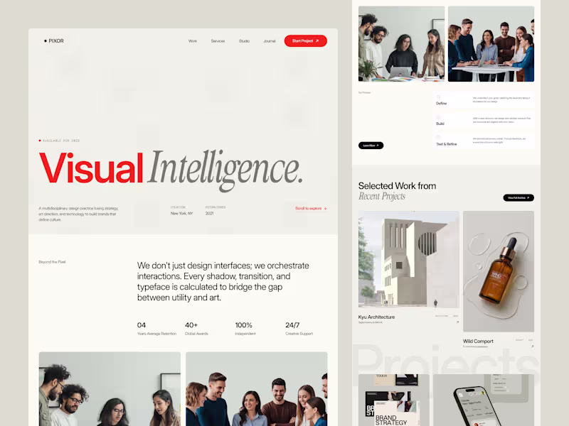 Cover image for Creative Agency Landing Page Design
Share