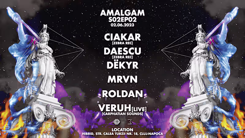 Cover image for Amalgam S02EP02 – Event Poster Design Poster created for the...