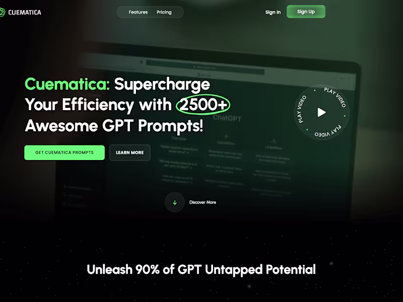 Cover image for ChatGPT Prompt Plateform with Membership & Payments