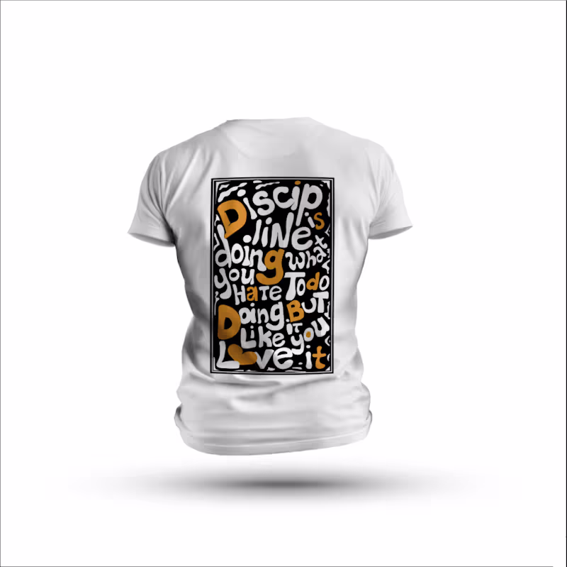 Cover image for Mike Tyson Concept Tee- Discipline