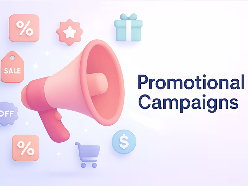 Cover image for Promotional Campaign Management I create and manage effectiv...