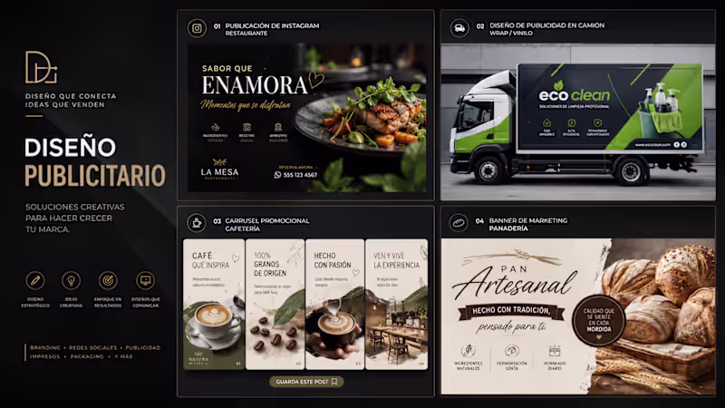 Cover image for Publicidad con IA para Negocios y Vehículos