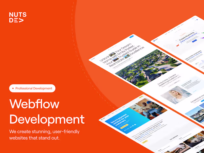 Cover image for Website Design & Webflow Development