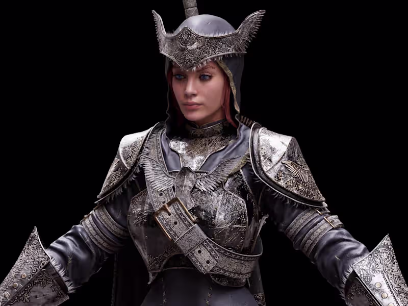 Cover image for Lyra Armor and Sword for Unreal Engine
