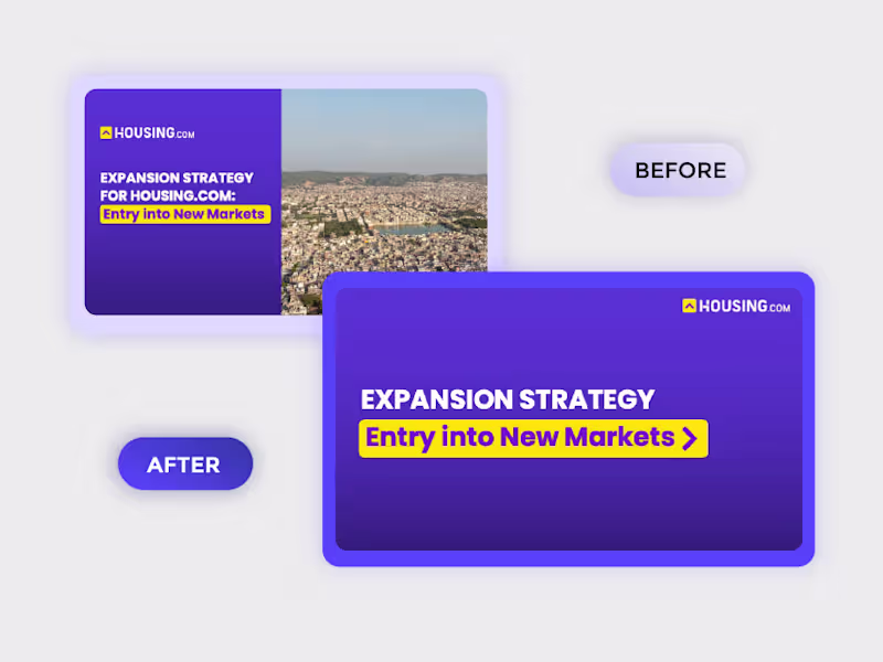 Cover image for Real Estate Presentation Redesign | Market Entry Pitch Deck