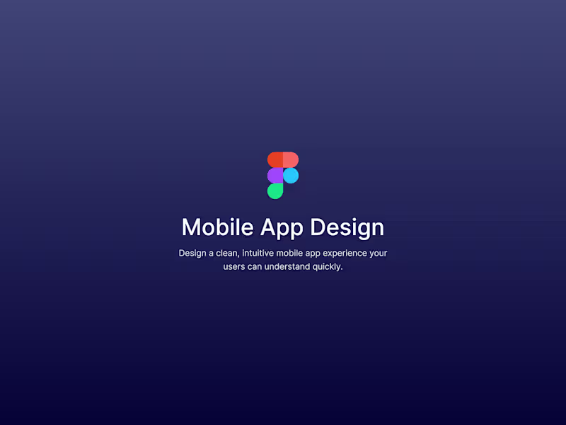 Cover image for Mobile App Design