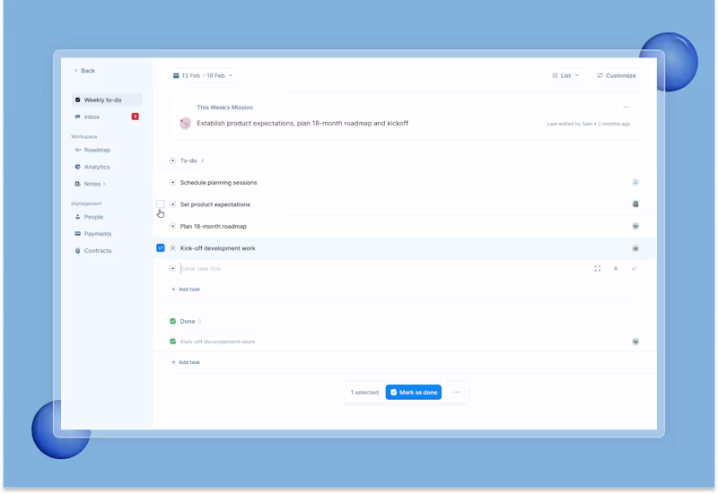 Cover image for Web app – Work OS design for Grupa