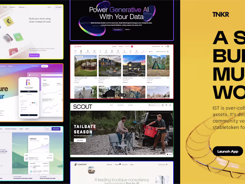 Cover image for Full Website Design & Builds