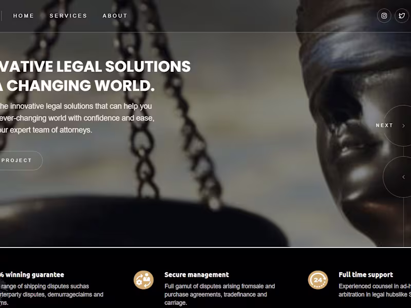 Cover image for Rudez Law - Official Firm Website