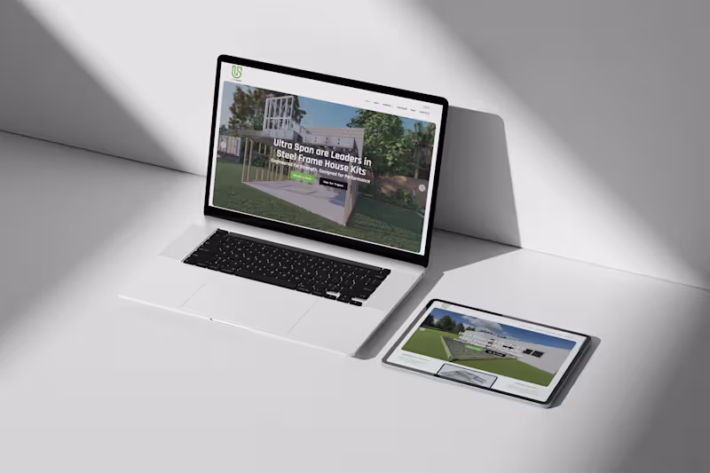 Cover image for UltraSpan – Website Redesign on Wix Studio