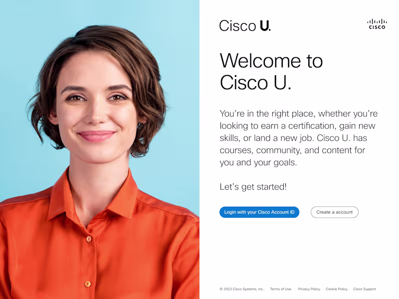 Cover image for Creating the Design System for the Cisco U.  Learning Platform