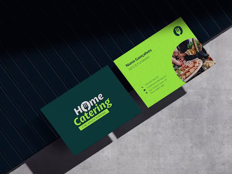 Cover image for Home Catering - Visual Identity