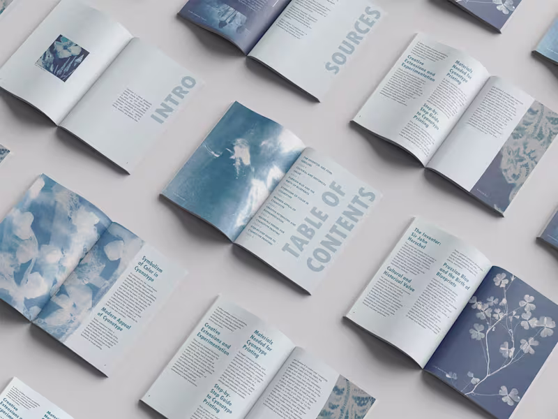 Cover image for CYANO: cyanotype magazine